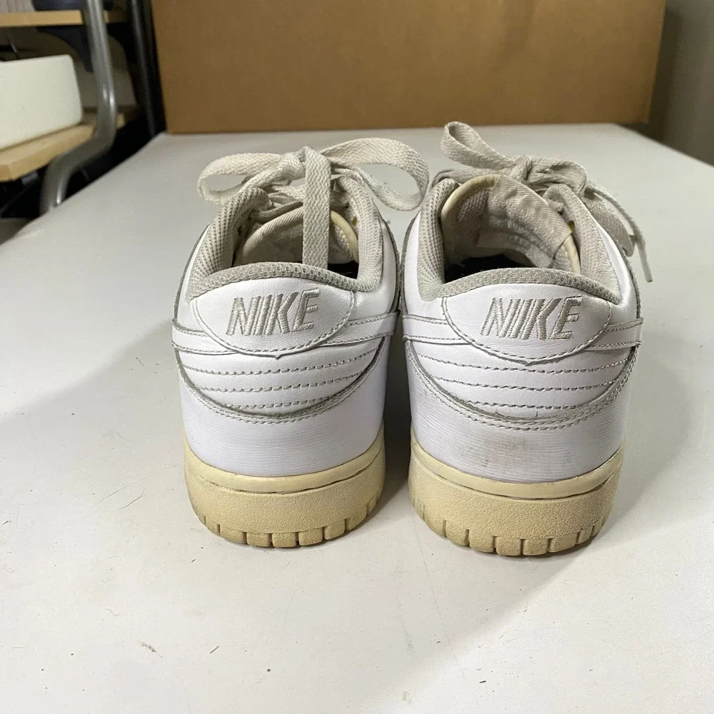 Nike Dunk Low Triple White Shoes Sneakers Women's 8 - Picture 3 of 8